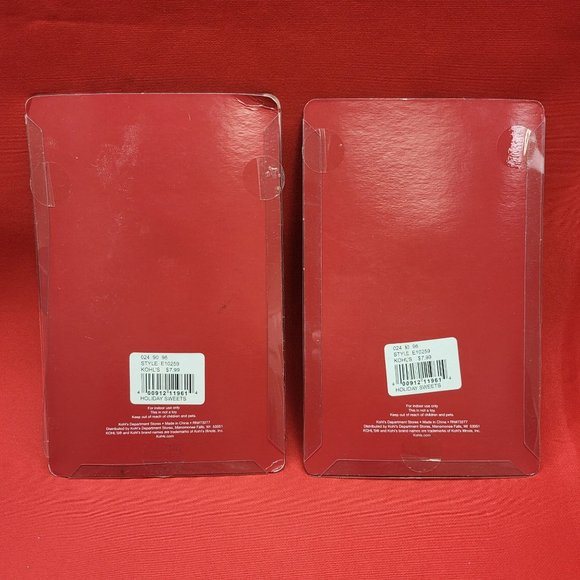 Magnetic Refrigerator Picture Frame Cupcake St Nicholas Square Set of 2 - Picture 3 of 10